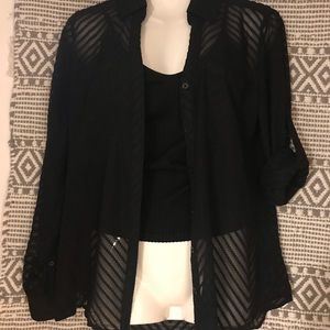 Black Express blouse